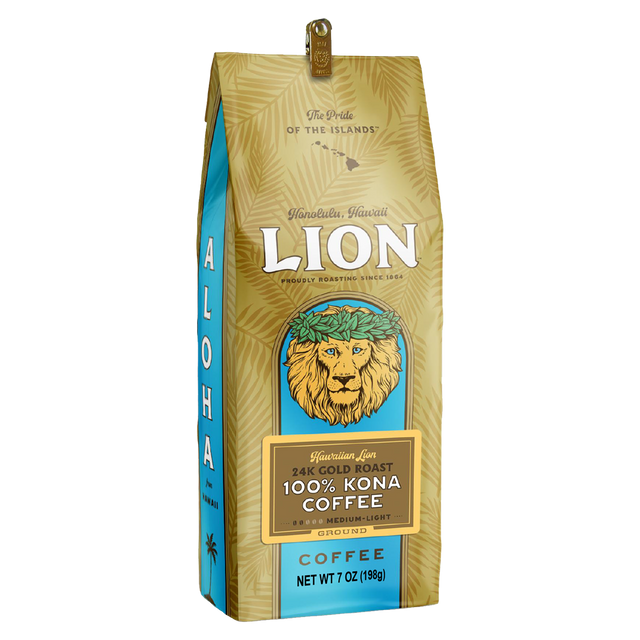 Best Kona Coffee: 2026 Top Picks (Plus How To Spot A Scam) 7 Hawaii Coffee Co
Kona Coffee
100% Kona Coffee Gold Roast
Lion Coffee
